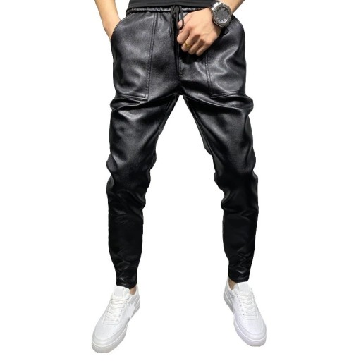 Pantalons en cuir pour hommes F1438