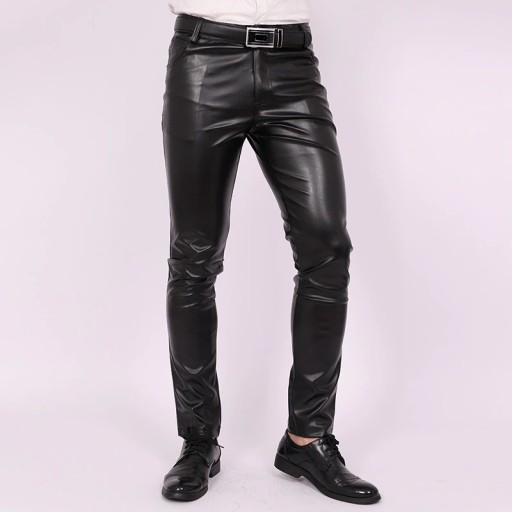 Pantalons en cuir pour hommes F1744