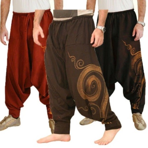 Pantalons harém pour hommes F1368