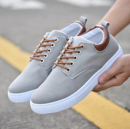 Pantofi de pânză bărbați stilați J2973