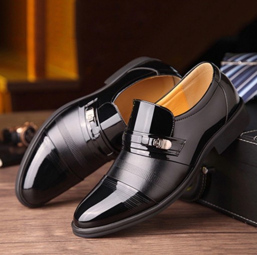 Pantofi formali lăcuți pentru bărbați J1481
