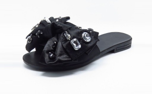 Pantofole da donna con fiocco