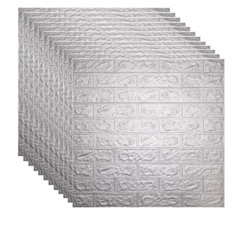 Papel de parede autocolante 70 cm x 77 cm 12 unid