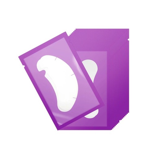 Paper Eye Patches 50 Pairs 2.8 x 7.2 cm U-Cut Eyelash Patches Eyelash Extension Cushions Cosmetic Eye Patches