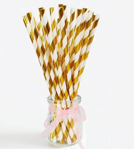 Papierstrohhalme 25 Stk