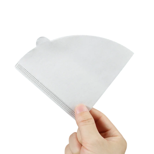Papíralapú kúpos szűrők csepegtetős kávéhoz 100 db természetes fa cellulózból 1–3 csésze számára Szagtalan és vegyszermentes kávéfilterek
