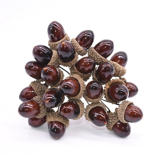 Paquete de bellotas artificiales, 24 unidades