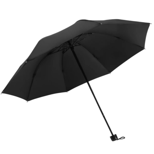 Paraguas plegable de viaje, resistente al viento, compacto y ligero, con protección UV para el coche bajo la lluvia, para hombres