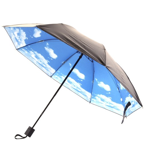 Parapluie avec motif ciel clair