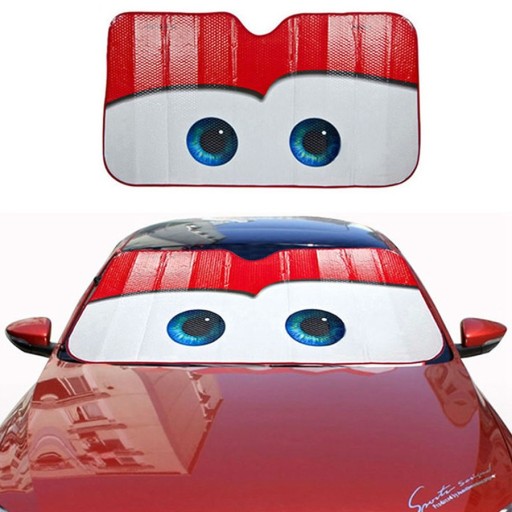 Parasolar parbriz 130x70 cm folie de aluminiu model ochi de basm mașini protecție solară husă geam parbriz încălzit