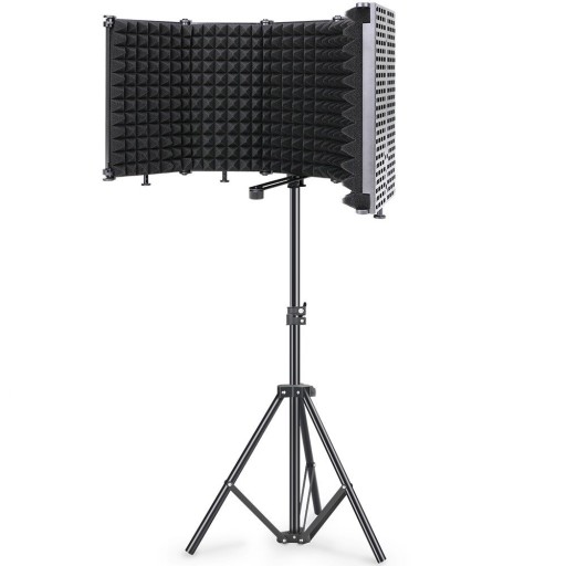 Paravent acoustique avec support