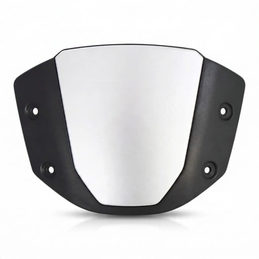 Parbriz pentru motocicletă Honda CB650R 2019-2023 și CB1000R 2018-2020 Etichetă scurtă deasupra farului frontal Cu suporturi și șuruburi