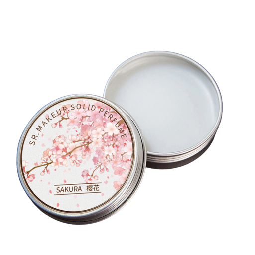 Parfum solid pentru femei cu parfum de sakura