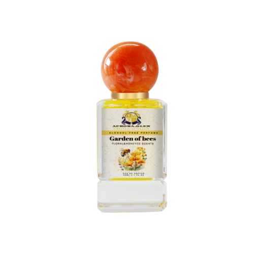 Parfume Aurora.Glen Garden of Bees uden alkohol 50 ml dames eau de parfum blomsterligt honningagtig duft med vanilje og moskus gul til kvinder