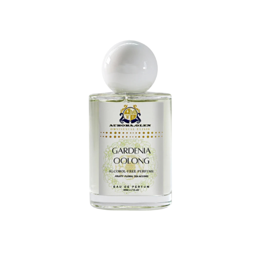 Parfume Aurora.Glen Gardenia Oolong uden alkohol 50 ml unisex eau de parfum frugtagtig blomsteragtig te duft med jasmin og moskus til mænd og kvinder