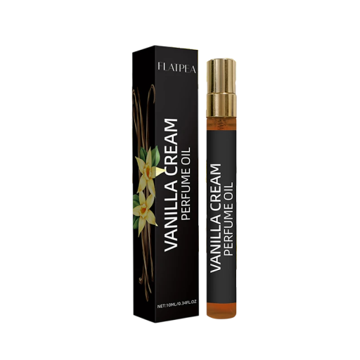 Parfumeolie Vanilla Cream unisex vaniljeduft med karamel, mandler og sandeltræ 10 ml roll-on til daglig brug og som gave