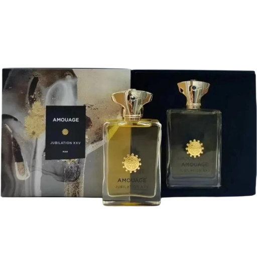 Parfumeret vand Amouage Jubilation XXV Man 100 ml herre blomstret træagtig duft med jasmin, patchouli og sandeltræ