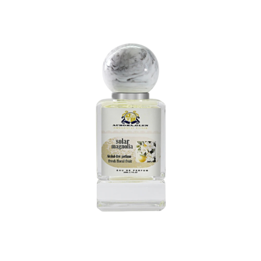 Parfumul Aurora.Glen Solar Magnolia fără alcool 50 ml eau de parfum pentru femei cu o aromă floral-fructată proaspătă cu mosc și iris pentru femei