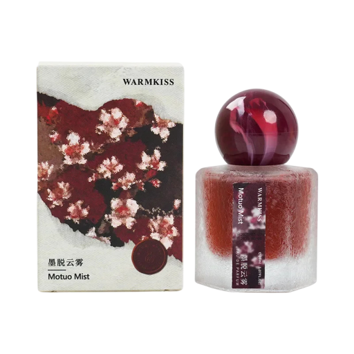 Parfumul de lux pentru femei Warmkiss Motuo Mist 30 ml Voință proaspătă și de lungă durată cu trandafir și zmeură, precum și ambra albă Apă de parfum pentru purtare zilnică