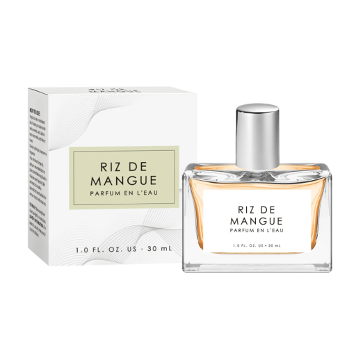Parfumul Riz de Mangue unisex cu aromă de mango și orez parfum în apă 30 ml flacon de sticlă pentru bărbați și femei pentru purtare zilnică și ca cadou