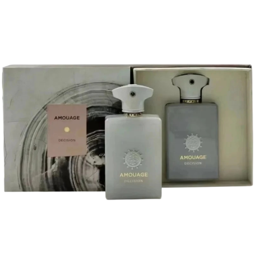 Parfumwater Amouage Decision Man 100 ml heren geur met kruidige, rokerige, houtachtige en oosterse tonen, langdurige mannelijke elegantie voor mannen