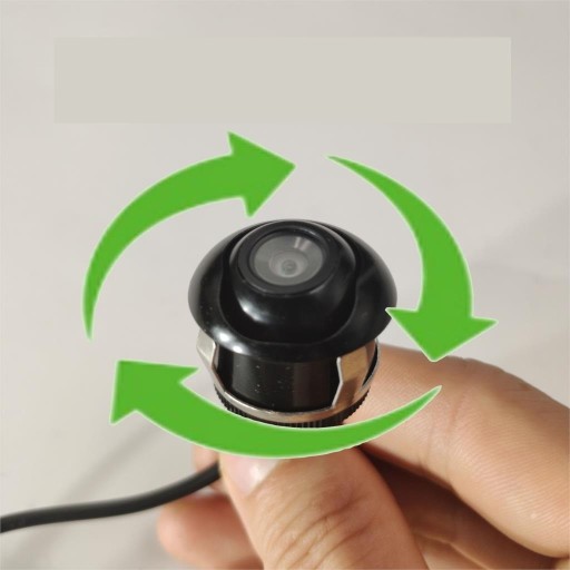 Parkeercamera met groothoeklens