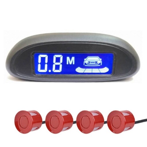 Parkeersensoren met LED-display