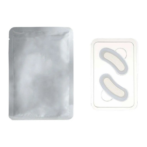 Patches pour les yeux avec micro-aiguilles Patches anti-rides et cernes sous les yeux Patches en gel hydratants pour les yeux avec acide hyaluronique 2 pcs