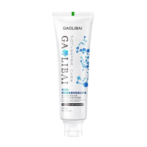 Pâte dentifrice blanchissante probiotique Pâte dentifrice pour éliminer le tartre Pâte à dents pour une haleine fraîche 100 g