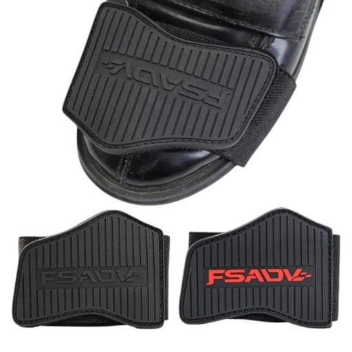 Patilla de cambio de moto 310x65x50 mm Cubierta protectora ajustable de palanca de cambio TPU Protector antideslizante de goma para botas