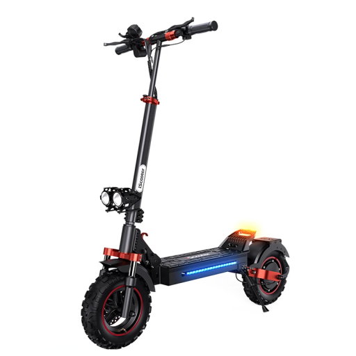 Patinete eléctrico plegable 1000 W 48V 15Ah Autonomía 65 km Doble suspensión Ruedas de 28 cm Pantalla LED Altura del manillar ajustable