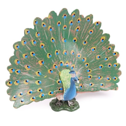 Peacock Figurine