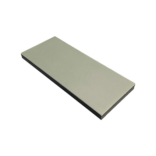 Pedra de afiar diamantada 1200 grit bloco de afiação reforçado para facas base antiderrapante ângulo de 15° afiação fina em grande superfície