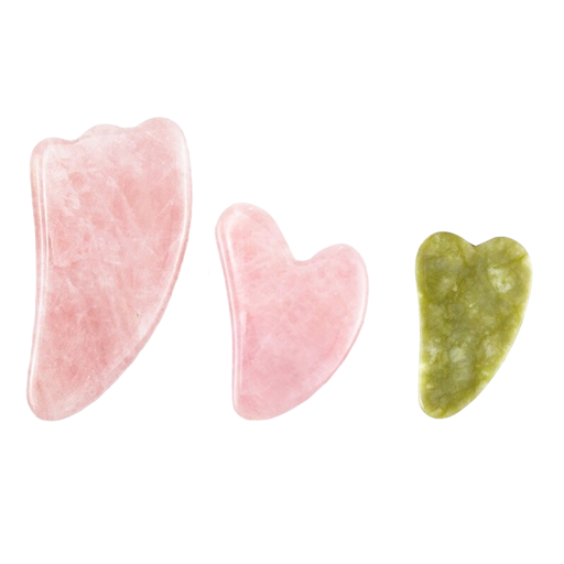 Pedra de massagem para o rosto