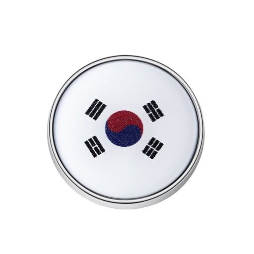 Pegatina con la bandera de Corea
