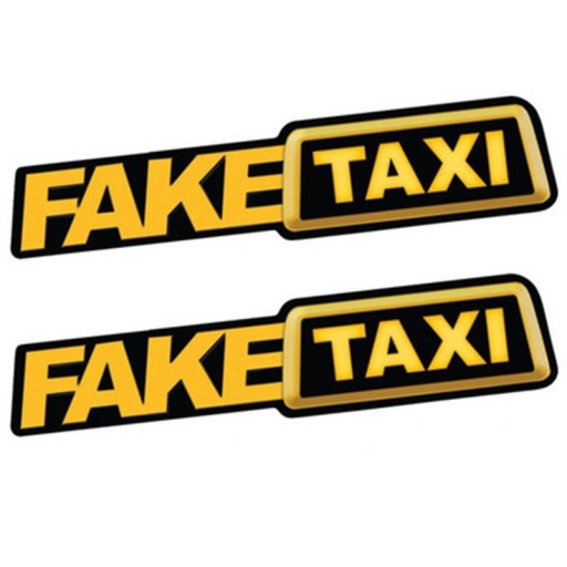 Pegatina para coche de FakeTaxi