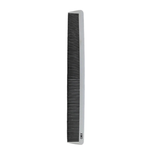 Peigne de coiffure en acier Peigne en métal pour coupe 21,3 cm Outil de barbier pour coupe Outil de coiffure