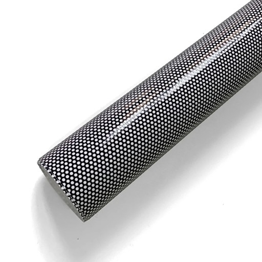 Película perforada para faros negra 50x50 cm Película de PVC autoadhesiva para faros delanteros y traseros Película tintada para automóviles