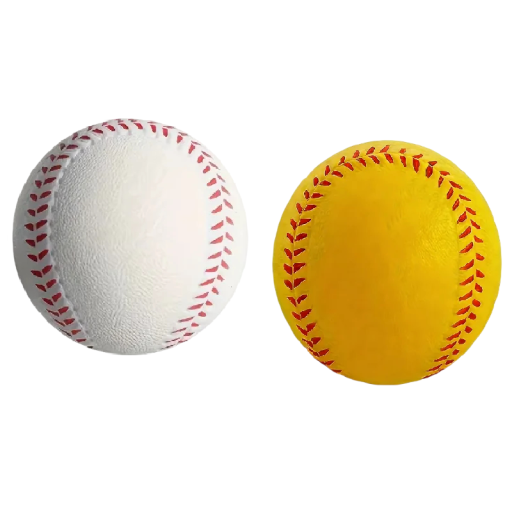 Pelota de béisbol de entrenamiento de espuma PU 7 x 7 cm pelota de softball ligera para juego recreativo interior y exterior y ejercicio deportivo