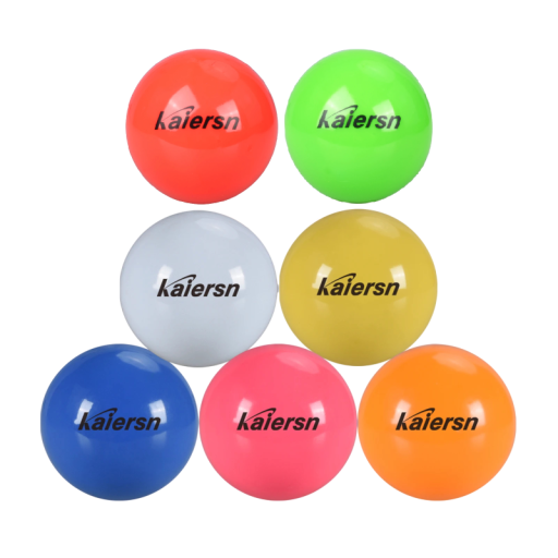 Pelota de park golf Kaiersn 6 cm dureza 80-90 pelota de entrenamiento resistente para entrenamiento al aire libre de niños y adultos en el jardín y en el campo