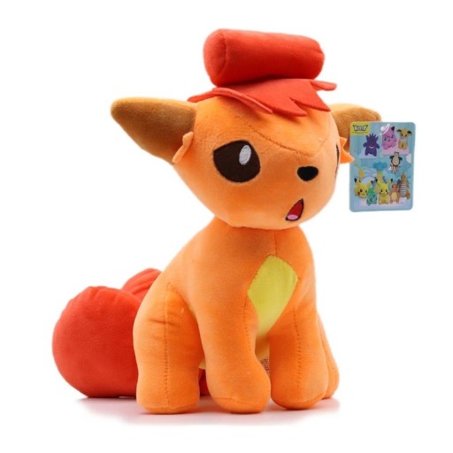 Peluche Pokemon Vulpix 20 cm Peluche douce de collection pour enfants et fans de Pokémon Décoration Jouet de chambre Pour câliner
