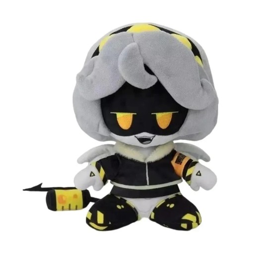 Pelúcia Murder Drones V 28 cm Brinquedo robótico de anime Pelúcia colecionável Decoração Presente para fãs Estilo sombrio Merch original