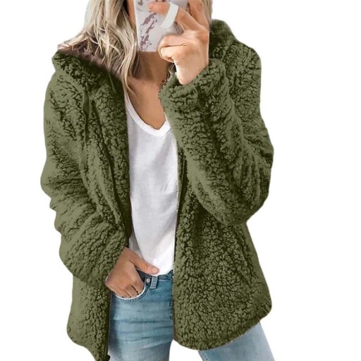 Pelziges Damen-Sweatshirt P1484