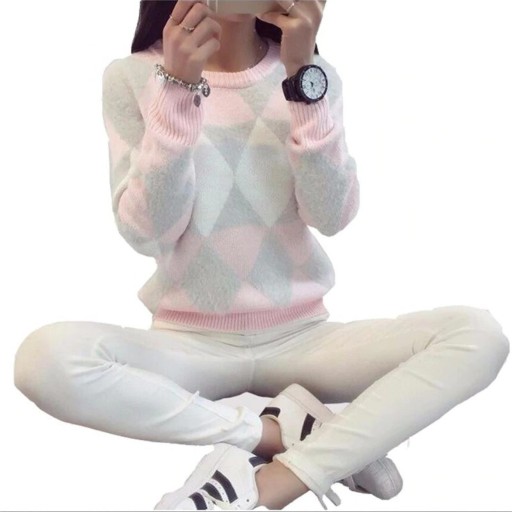 Pelzpullover für Damen G302