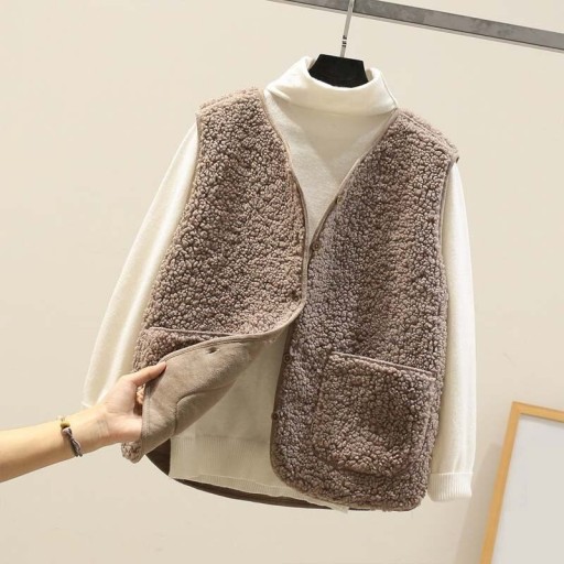 Pelzweste für Damen P1804