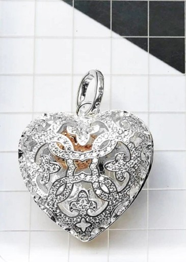 Pendente a cuore da donna D487