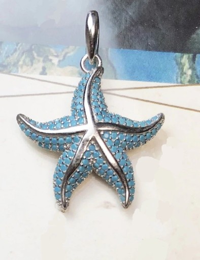 Pendente da donna con stella marina