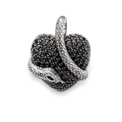 Pendente feminino com coração D803