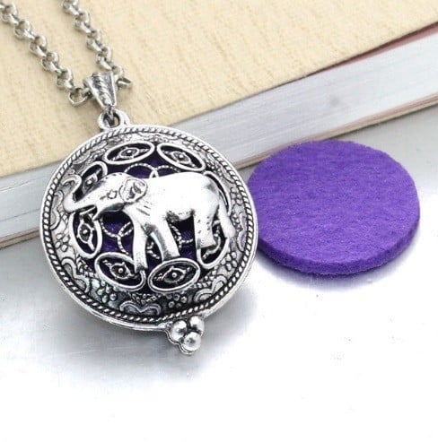 Pendentif Aroma pour Femme Violet J541
