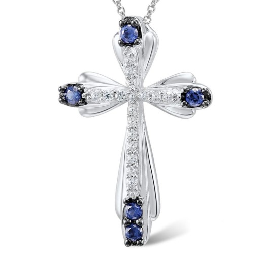 Pendentif croix pour femmes D730